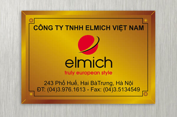 Giá làm biển công ty phù hợp